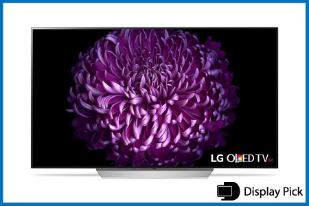 LG Electronics OLED65C7P 65-Inch 4K Ultra HD Smart OLED TV  for apple tv 4k