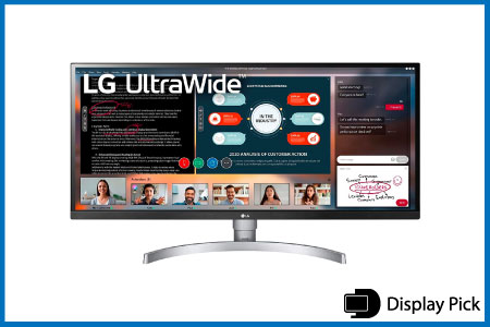 LG UltraWide FHD 34-Inch Computer Monitor for productivity 