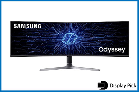 SAMSUNG Odyssey CRG Series 49-Inch monitor for Productivity