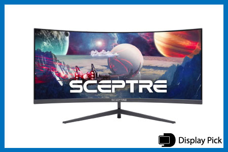 Sceptre 30-inch Curved monitor under 300 usd